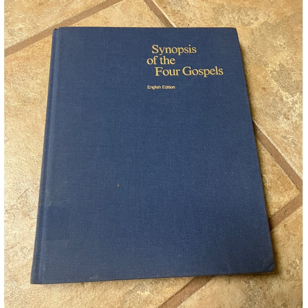 Synopsis of the Four Gospels English Edition Kurt Aland RSV 1985 Hardcover Bible